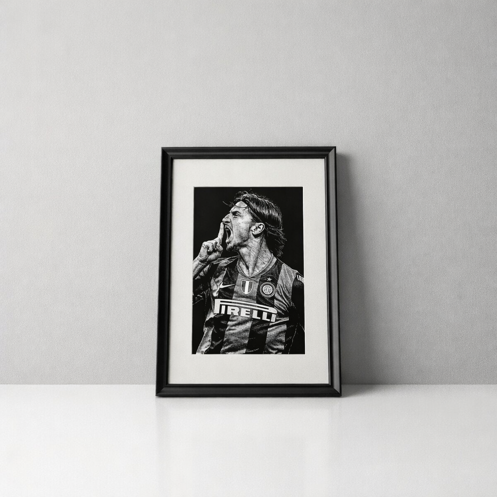 Cuadro Zlatan Silencio