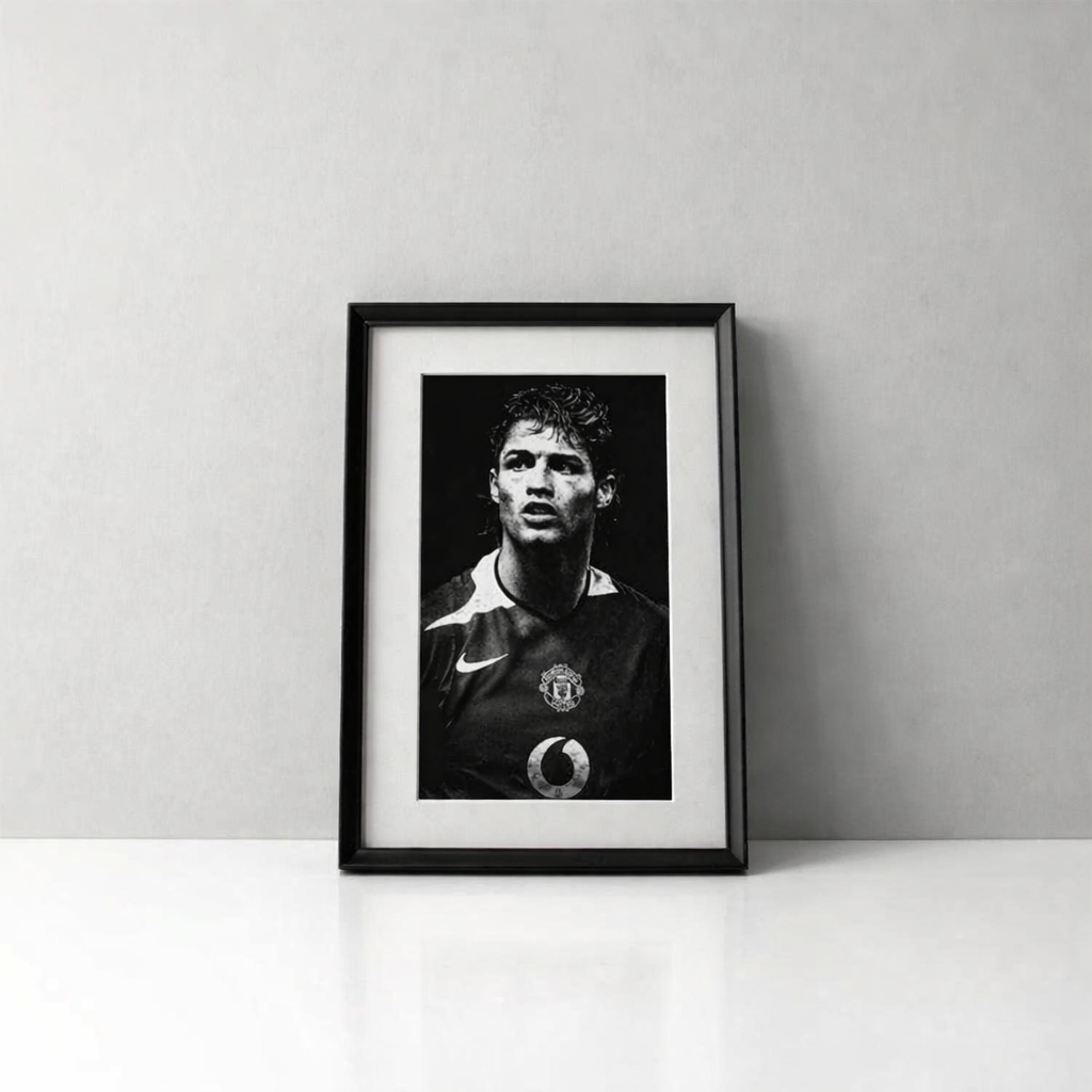 Cuadro CR7 en Manchester