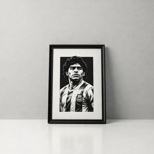 Cuadro Maradona