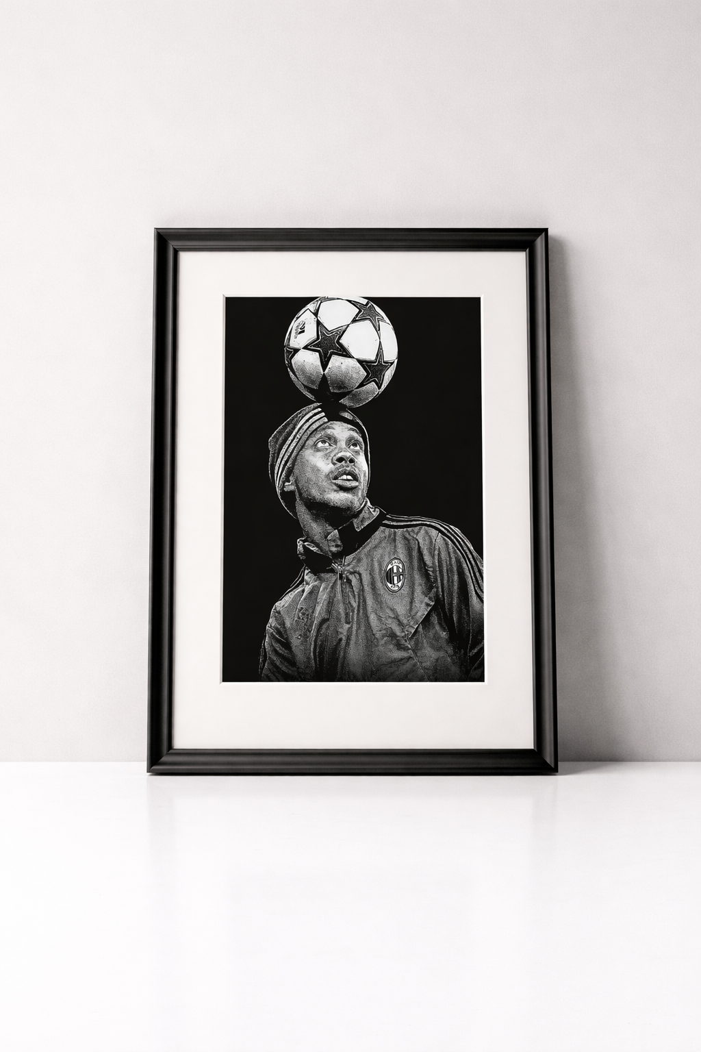 Cuadro Ronaldinho en milan