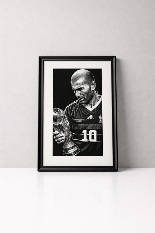 Cuadro Zidane Campeon